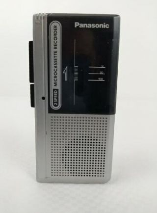Vintage Panasonic Micro Cassette Recorder Rn - 107 2 Speed -