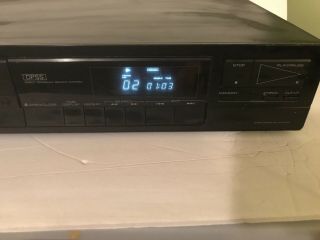Vintage Kenwood Compact Disc Player Dp - 47 60 Hz Euc