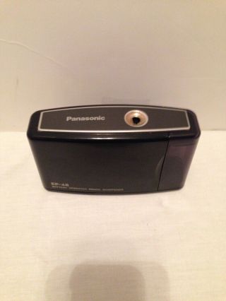 Vintage Panasonic Kp - 4a Battery Operated Pencil Sharpener