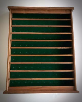 100 Golf Ball Collector Display Case - 23 1/2” X 18 3/4” - Ball Are Not