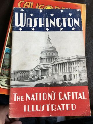Souvenir Booklet Washington The Nation 