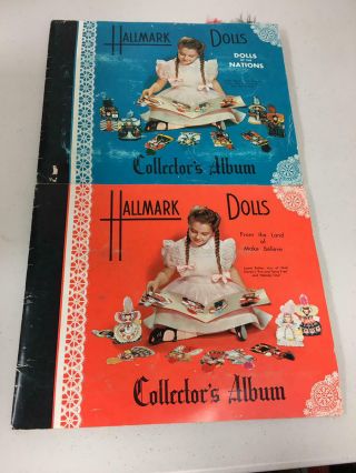 Vintage Hallmark Dolls Of The Nations & From The Land Of Make Believe Albums