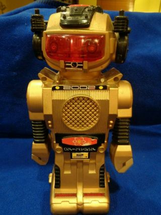 Vintage Omni Gold 2 Model B Robot Made In Hong Kong Non