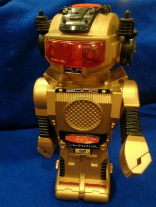 Vintage Omni Gold 2 Model B Robot made in Hong Kong Non 2