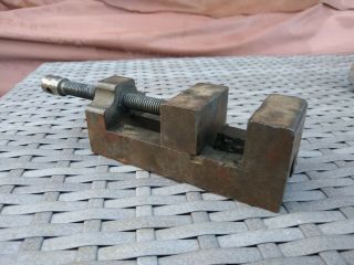 Vintage Machinist Drill Press Vise 2 Inch Toolmaker Milling Grinding