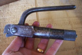 Antique Winchester 30 WCF Old Gun Cartridge Reloading Tool 1894 Patent Date 2