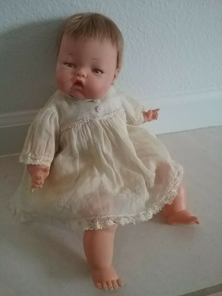 Vintage Tiny Thumbelina Ideal Doll Ott - 14 Clothes Diaper Dress Slip