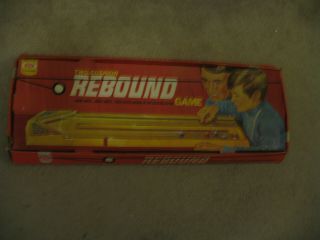 Vintage 1971/1970 Rebound Game Ideal Toy No.  2035 - 4 Shuffle Board