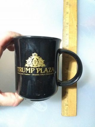 Vintage Donald Trump Plaza Atlantic City Casino Mug Cup President
