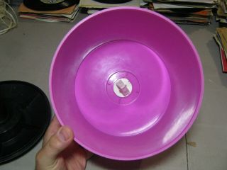 Vintage DISK GO CASE Pink 45 RPM 7 