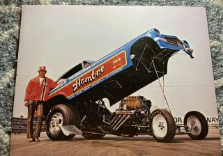 Vintage Funny Car Photo The Hombre Charlie Therwhanger