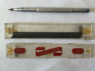 Vintage D.  J.  Fugle Leadlok Made In Usa Drawing Drafting Pencil