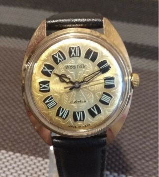 Wristwatch Vostok Ussr Vintage Russian Watch