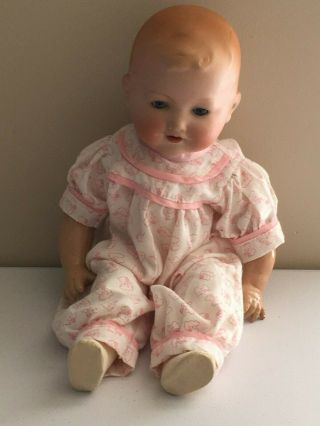 German A.  Marseille 352 Our Pet - Dream Baby Doll Molded Hair 18 "