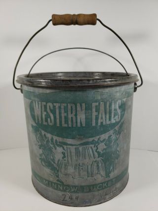 Western Falls Vintage Minnow,  Live Eels,  Craw Fish,  Fiddler Crab Ect.  Bait.