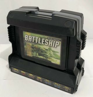 Vintage Electronic Talking Battleship Game Milton Bradley 1989