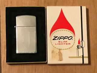 All 1972 Slim Zippo Lighter