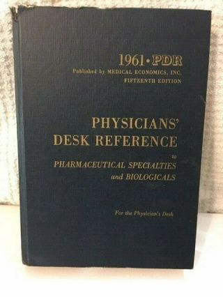 Vtg 1961 Physicians 