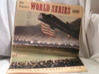 1950 Phillies Vs Yankees World Series Guide Philadelphia Inquirer Newspaper