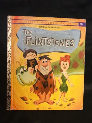 Vintage 1961 “the Flintstones” A Little Golden Book