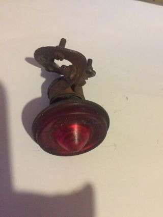 Vintage Lucas Rear Light,  Motorcycle,  Scooter,  Moped,  Cyclemotor.