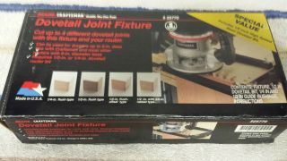 Vintage Craftsman Dovetail Joint Fixture No.  9 25770