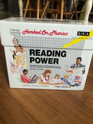 Vintage Hooked On Phonics Reading Power Set By Gateway Learning Corp.  {1992}