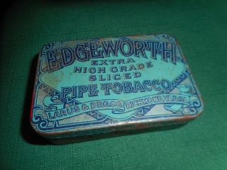 Vintage Edgeworth - Extra Pipe Tobacco Tin