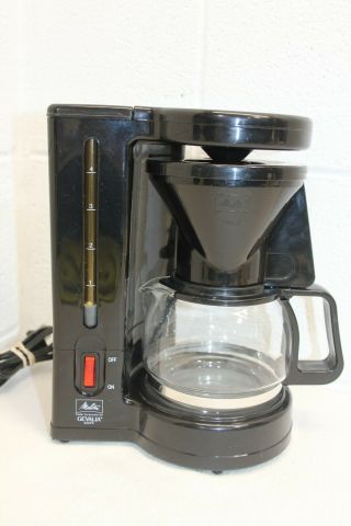 Vintage Melitta Gevalia Kaffe Bcm - 4cb Black 4 - Cup Coffee Maker Descaled &