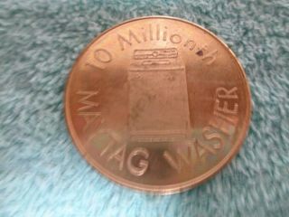 Vintage Maytag Washer 10,  000,  000 Souvenir Coin Token Nov 29th 1956