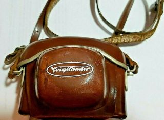 Vintage Voigtlander Vitomatic I Camera W/uv Filter 317/32