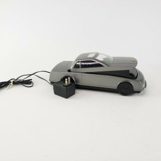 Vintage Kinyo Sports Car Vhs Video Cassette Tape Rewinder Silver Light Up