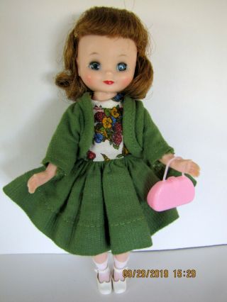 Vintage 8 " American Character Betsy Mccall Doll In Complete Bon Voyage Outfit