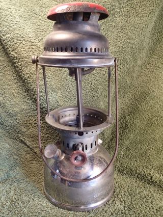 Optimus Sweden Swedish Vintage Antique Gas Lamp Lantern / No Glass.