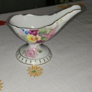 Vintage Porcelain Pipe Rest Chic Roses Japan