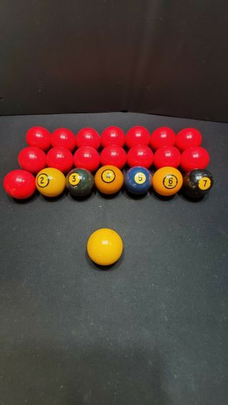 Vintage Centennial Pool/billiard/snooker Balls (5 Ball Does Not Match) 22 Balls