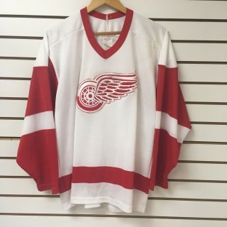 Detroit Red Wings Chris Osgood Vintage Hockey Jersey Ccm Size Large Nhl Player