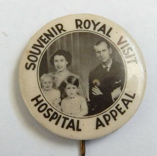 Vintage Tin Back Badge.  