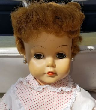 Vintage Rubber Doll,  28 inches 3