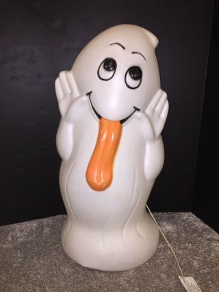 Vintage Ghost Blow Mold “silly” 32 Inches Tall