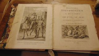 1786 Military Antiquities Respecting A History Of The English Army In 3 Volumes