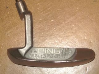 Golf Clubs Vintage Putter Ping B60 Colletable
