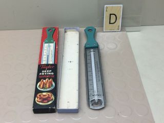 Vintage Taylor Deep Frying Thermometer W/ Box