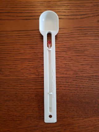 Vintage Salton Yogurt Maker Model Gm - 5 White Thermostat Thermometer Spoon