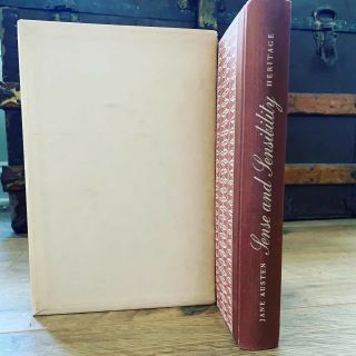 Sense And Sensibility By Jane Austen,  Heritage Press With Slip Cover Vintage