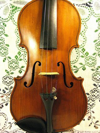 Lovely Old Antique Stradivarius Labeled Violin 4/4 Ready To Play