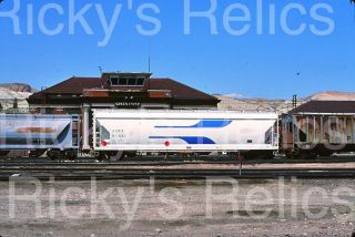 Slide Acfx 51831 Covered Hopper Action Depot Green River Wy 1989
