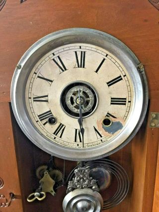 Antique Ansonia Shelf Mantel Clock 3