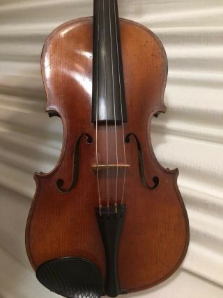 Fine Quality Antique Viola With Case