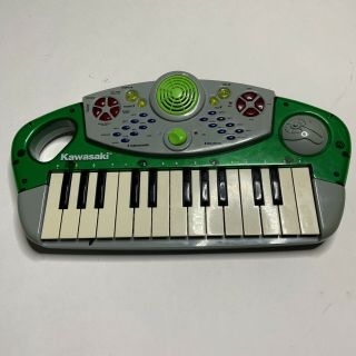 Vtg Kawasaki Electronic Keyboard No.  57765,  Miniature 8 Instrument Rhythms - Green